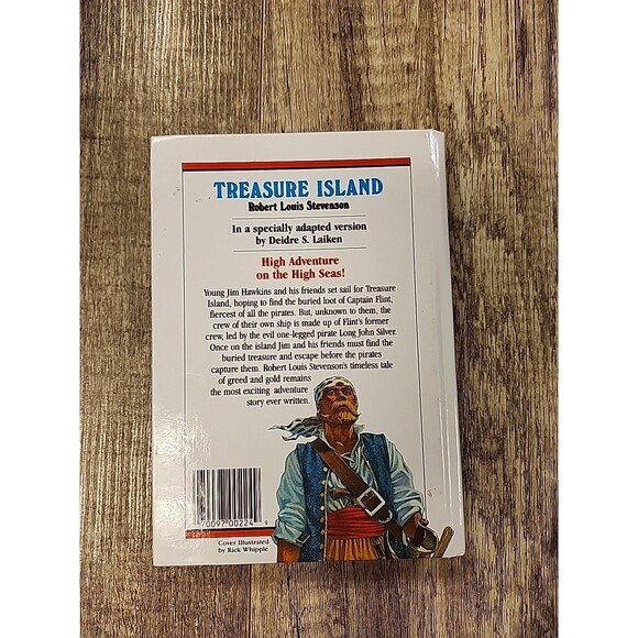 Treasure Island by Robert Louis Stevenson Great Illustrated Classics HB Book - Picture 2 of 7